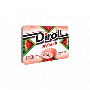 Жевательная резинка "Dirol X-Fresh" арбузный лед 16 г