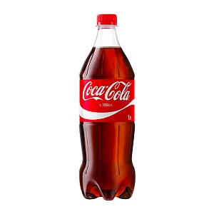 Напиток газированный безалкогольный "Кока-Кола" ПЭТ 1 л 