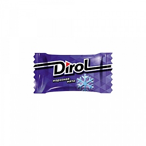 Жевательная резинка "Dirol" морозная мята 2,72 г