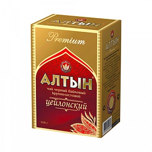 Чай черный "Алтын Премиум" цейлонский 100 г